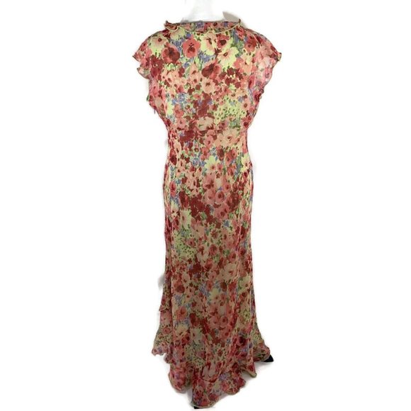 CDC Caren Desiree Company Maxi Dress Fit & Flare - Picture 6 of 8